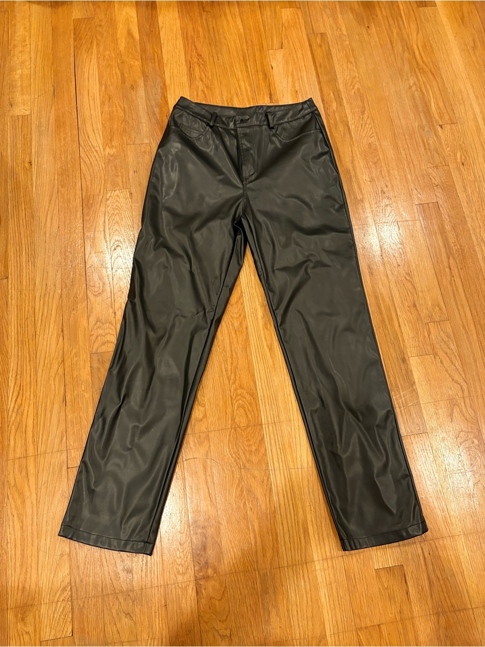 HEY BABE Women’s Faux Leather Pants Size Large